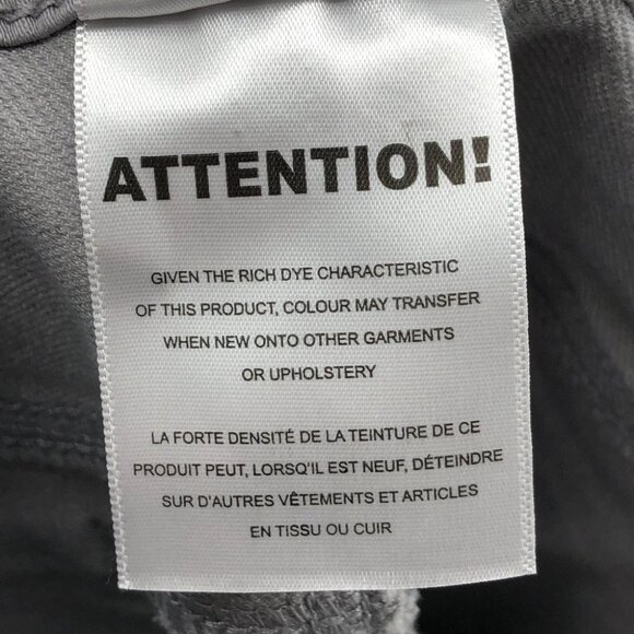 Parasuco Light Grey Denim Shorts size 8 - Picture 13 of 16